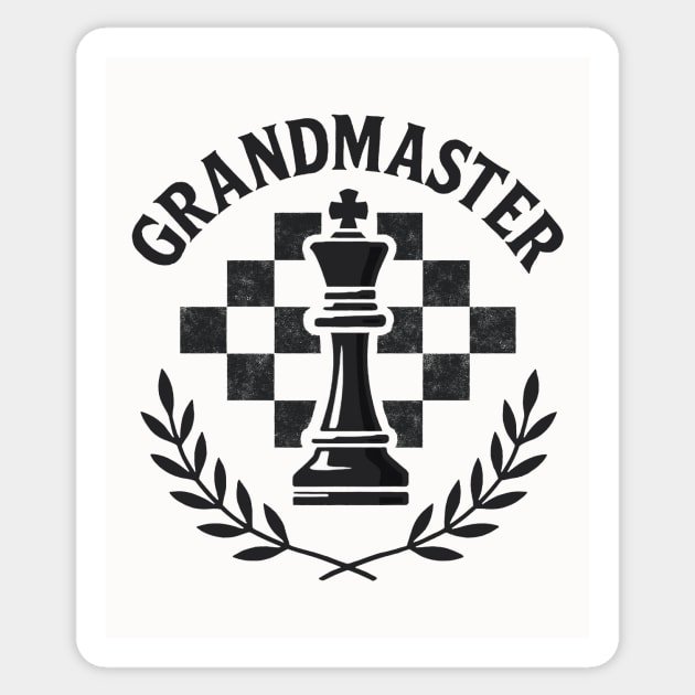 GRANDMASTER Sticker by CreativeSage